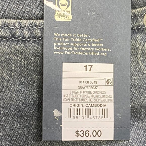 NWT! Universal Thread Jean Skirt Size 17 R - Picture 4 of 5